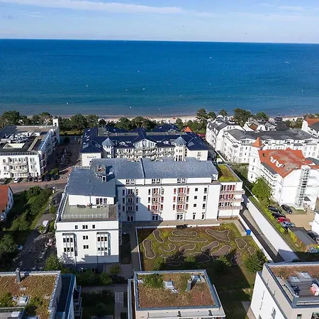 Appartement Strandnahe Fewo Mit Balkon Und Eingeschraenktem Meerblick, Residenz Bel Vital Wohnung 44, Binz