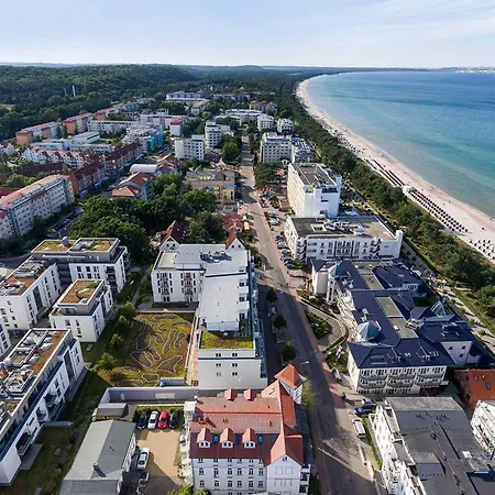 Strandnahe Fewo Mit Balkon Und Eingeschraenktem Meerblick, Residenz Bel Vital Wohnung 44, Binz Binz