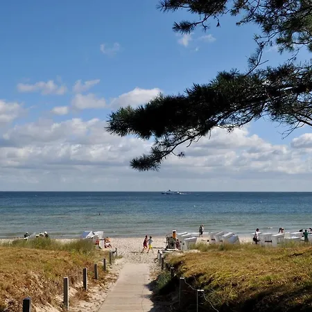 Appartement Strandnahe Fewo Mit Balkon Und Eingeschraenktem Meerblick, Residenz Bel Vital Wohnung 44, Binz *